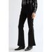 Wrangler flared jeans - zwart