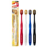 EBISU Premium Care Brosse à dents 6 rangées dure régulière No.63 1 pc - Couleur aléatoire