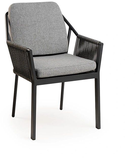 Tierra Outdoor Liv Diningstoel - Mountain Grey