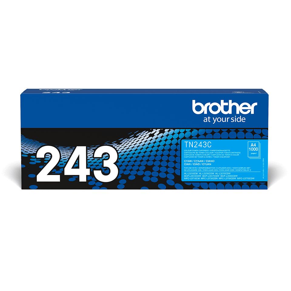 Brother TN-243C Cyaan Toner Cartridge - Original