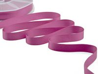 Furlanis - Dubbel satijnen lint, Italiaans weefsel - cyclamen, 16 mm x 25 m