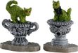 Lemax Haunted Topiary - Set of 2