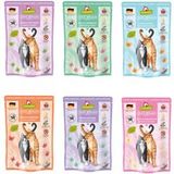 GranataPet DeliCatessen multipack 1, gemengd mix van natte kattenvoer om te proberen, compleet voedsel voor de kat zonder granen, met veel vlees en hoogwaardige oliën voor kleine gourmets, 6 x 85 g
