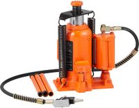 VEVOR 20 Ton Luchthydraulische Flessenkrik - Oranje
