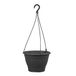 greemotion Bloemenlamp Lea, kunststof hangbloempot in antraciet, Ø 25 cm