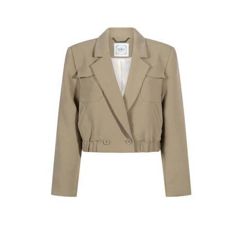 Aaiko Aaiko cropped blazer beige