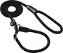Hunter Retrieverlijn met Stop Freestyle - Zwart - 10 mm x 170 cm