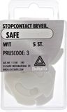 Deltafix Kinder stopcontactbeveiliger zelfklevend wit 5 stuks