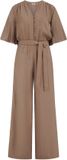 WE Fashion Dames jumpsuit met pofmouwen