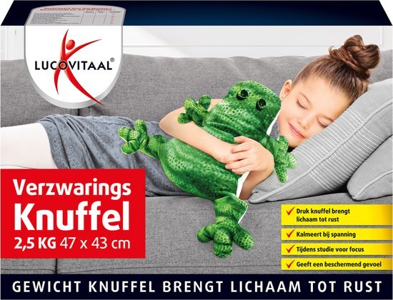 Lucovitaal - Verzwaring - knuffel kussen