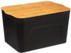 5 Five Simply Smart Opbergdoos van 24 l met bamboedeksel BLACKBAMBOO