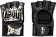 Tapout MMA Handschuhe Pro Mma MMA Pro Fight Handschuhe aus Leder (1 Paar) Black/Ecru-S