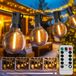 Guirlande lumineuse LED, 30 mètres, IP44, avec télécommande, 42+2 lampes