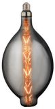 BES LED LED Lamp - Design - Elma XL - E27 Fitting - Titanium - 8W - Warm Wit 2400K
