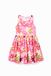 Desigual Vest_ingrid 3033 fluorescerend roze meisjesjurk, Rood