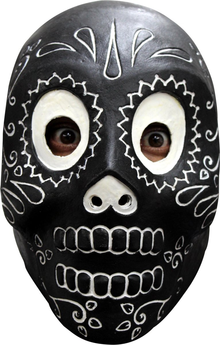 partychimp Day of the Dead Masker I 100% Latex I Halloween masker I Hollywood Quality