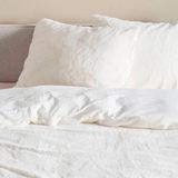 NOUS Living Dekbedovertrek 240x220 cm - Offwhite