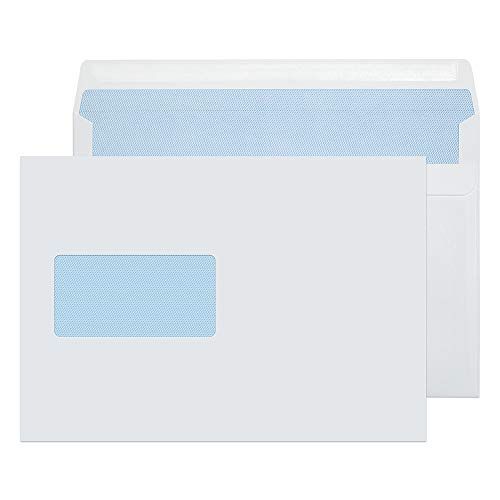 Blake Puur C5 Enveloppen - 162 x 229 mm - 90 grams - Zelfdichtend - Wit - 500 stuks