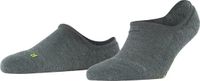 FALKE Keep Warm onzichtbar eenkleurig wol footies dames blauw - maat 35-36
