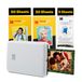 KODAK Step Imprimante photo instantanée pour smartphone – 75 feuilles BUNDEL – Imprimante mini portable – Blanc