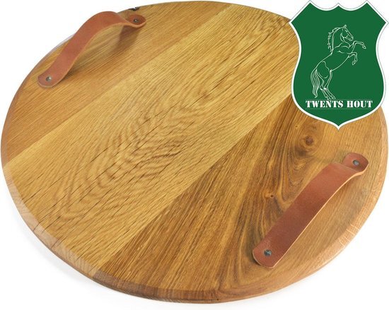 Twents Hout Twents Hout Tapasplank - Eiken - Ø 55 cm. - Food Safe