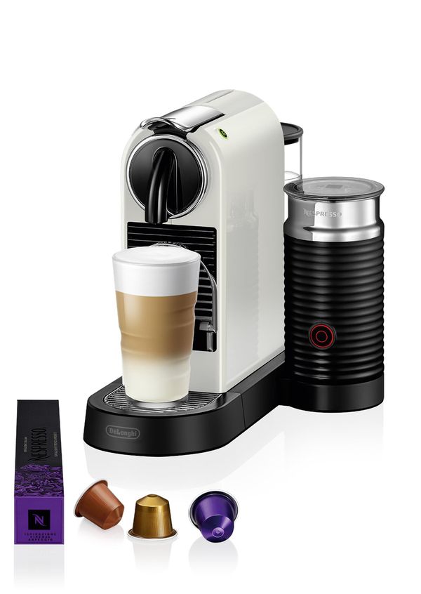 De’Longhi De'Longhi Nespresso CitiZ & Milk EN 267.WAE - Koffiecupmachine - Wit