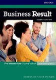 Business Oxford University Press Business Result 2nd Edition: Pre-Intermediate. Student's Book with Online Practice: Business English You Can Take to Work Today