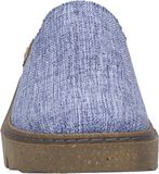 Josef Seibel Carmaux 01 Vrouwen Instappers Leer/Textiel Ocean