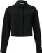 Comma Indoor-Jacke Vrouwen Zwart Polyester/Viscose Regular Fit