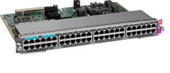 Cisco WS-X4748-12X48U+E Switch - 48 Ports - Gigabit Ethernet