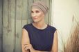 Christine Headwear Nomi Turban - Katoen/Elastaan - One Size - Effen - Vrouwen