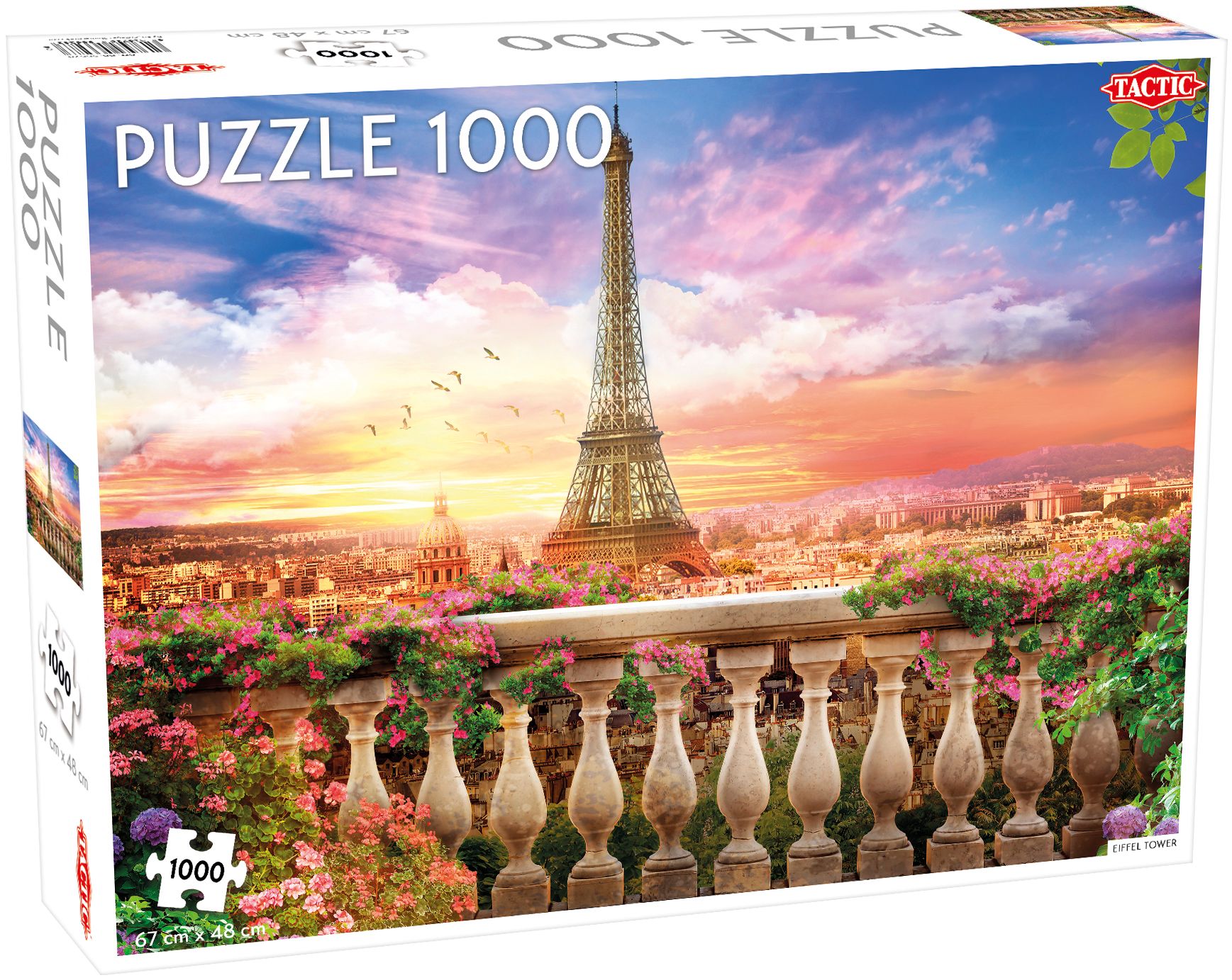 Tactic Around the World: Eiffel Tower, Paris - 1000 stukjes
