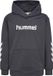 hummel hmlJR LOGO HOODIE Unisex Kinderen Katoen EBONY2 Maat 104