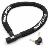 Antivol chaîne de vélo - 150 cm - Acier extra épais - Étanche - Deux clés