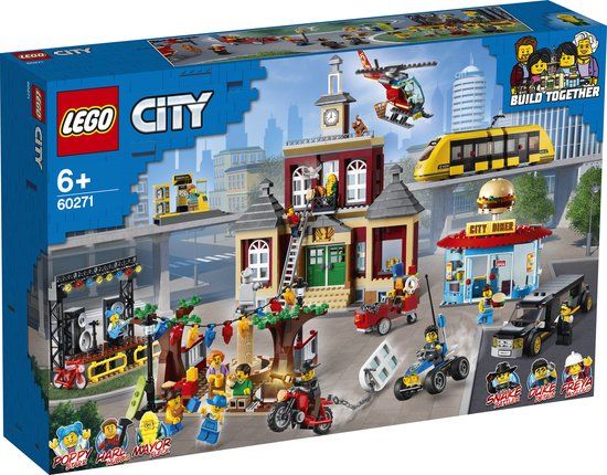 LEGO City - Marktplein - 60271 - Bouwset - 1517 onderdelen