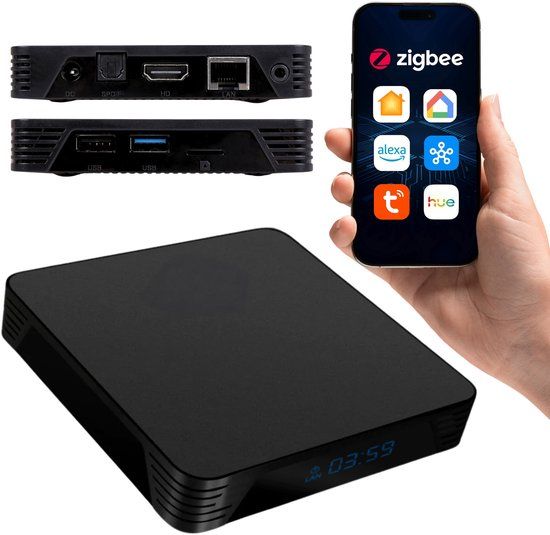 sarcia.eu Home Assistant Box 4G Plus 32GB Zigbee2MQTT/ZHA USB 3.0 Cortex-A53 Smart Hub