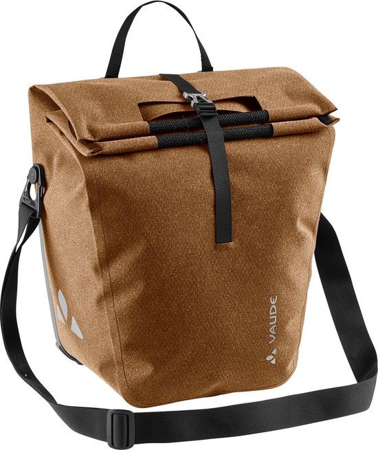 VAUDE ReCycle Back Single - Umbra - Achterfietstas - 23L - Waterdicht - Polyamide