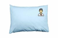 Bona Basics Decoratieve kussensloop 50 x 35 cm Lichtblauw