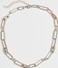 Urban Classics Color Mix Ketting Goudkleurig/Zilverkleurig