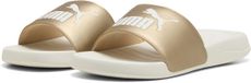 PUMA Popcat 20 Metallic Glam Dames Slippers - PUMA Gold-Warm White