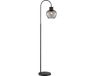 Brilliant Ligari - Vloerlamp - E27 max 1x20W - Zwart/Smoke