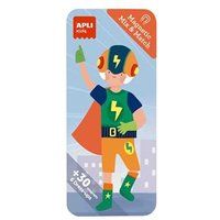 APLI kids - Magnetic Mix&Match Superheros - memory-spel - 30 stuks