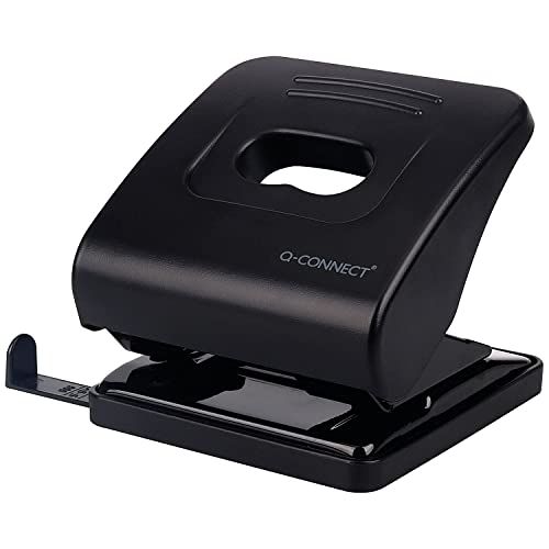 Q-Connect Perforator Standard Duty - 30 Blad - Zwart