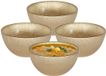 Home Deco Factory Soepkommen Gold Rush - Goud - Keramiek - 6 stuks