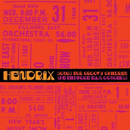 Hendrix, Jimi Jimi Hendrix: Songs For Groovy Children: The Fillmore - CD