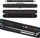 PowerGlide Snooker/Pool Queue Case - Black - Soft Touch EVA - 2-Piece Cue