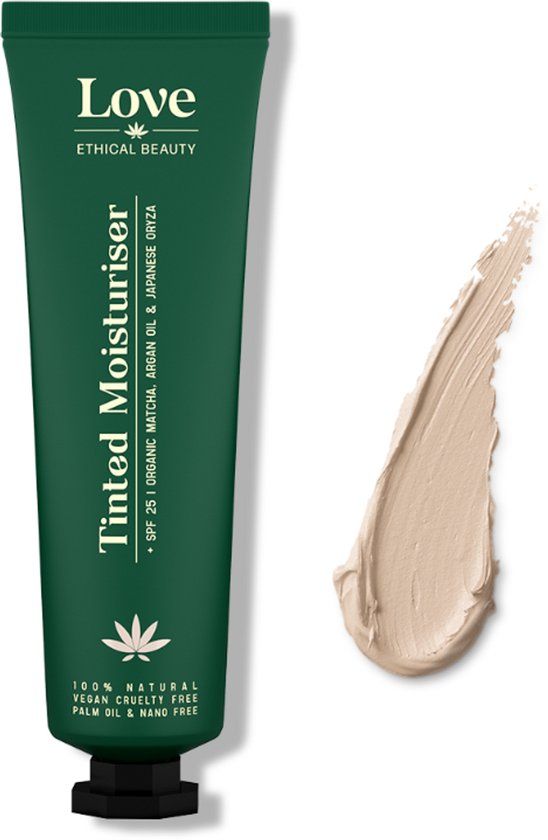 Love Ethical Beauty Natural Tinted Moisturiser SPF 25 (Porselein) 30 g