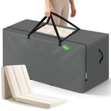 Cuddly Nest Opvouwbare matras opbergtas - Heavy Duty draagtas voor drievoudig gastenbed matras (geschikt voor 6 inch queensize matras)