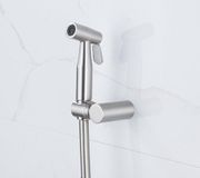FortiFura Calvi Bidetset - handdouche - slang 150cm - houder - PVD - geborsteld RVS