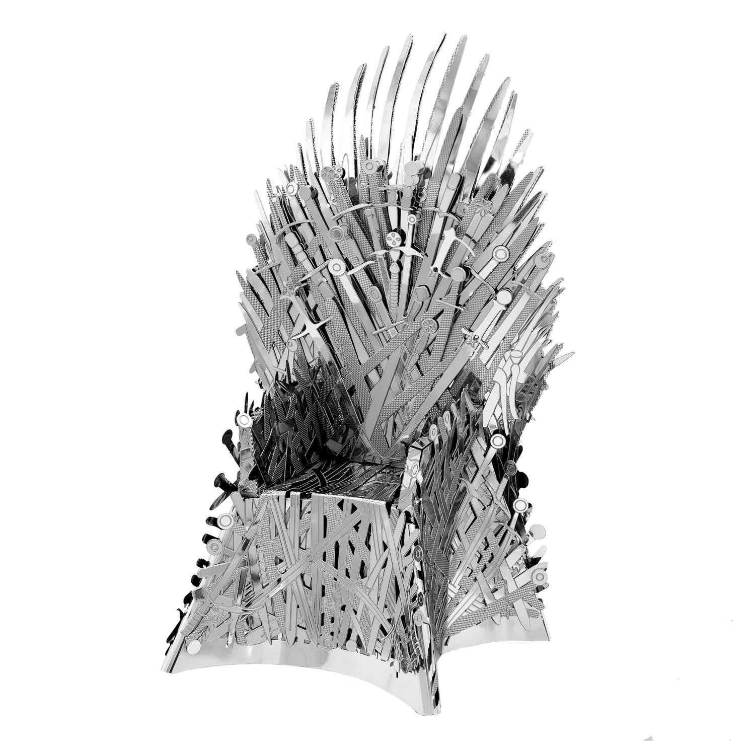 Metal Earth Iron Throne - Zilver - Metaal - 0032309013931